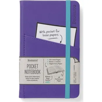 Set školních potřeb Bookaroo Notatnik Journal Pocket A6 - Fioletowy