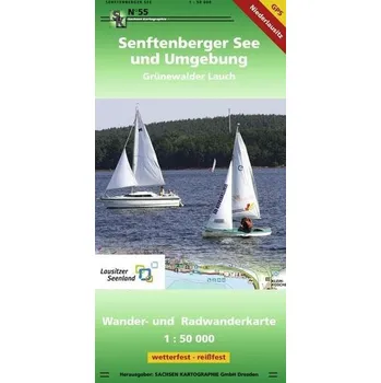 Senftenberger See und Umgebung 1 : 50 000