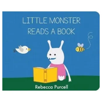 První čtění Little Monster Reads a Book - Purcell, Rebecca