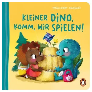 První čtění Kleiner Dino, komm, wir spielen! - Richert, Katja