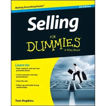 Selling for Dummies - Tom Hopkins [EN] (2015, Brožovaná, John Wiley & Sons Inc)