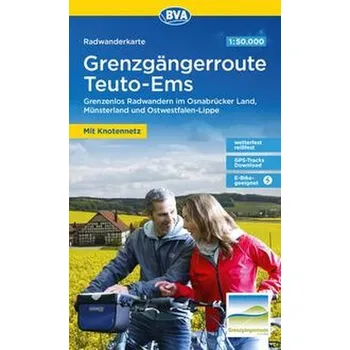 Radwanderkarte BVA Radwandern auf der Grenzgängerroute Teuto-Ems 1:50.000, reiß- und wetterfest, GPS-Tracks Download - Arbeitsgemeinschaft Chronik der Gemeinde Oybin