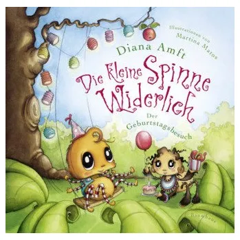 Pohádka Die kleine Spinne Widerlich - Der Geburtstagsbesuch (Mini-Ausgabe) - Amft, Diana