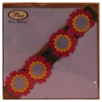 Set školních potřeb Zestaw z filcem Hippie Flowers