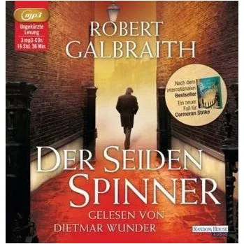 Der Seidenspinner, 3 MP3-CDs - Robert Galbraith