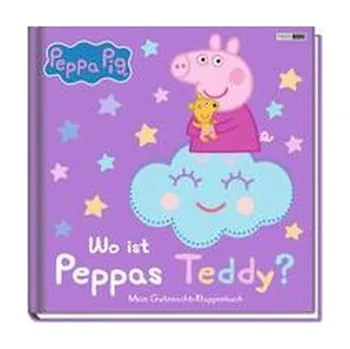 První čtění Peppa Pig: Wo ist Peppas Teddy? Mein Gutenacht-Klappenbuch