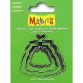 Vykrajovátko Sada kovových vykrajovátek 3ks VAKY