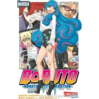 Komiks pro dospělé Boruto - Naruto the next Generation 15 - Kishimoto, Masashi