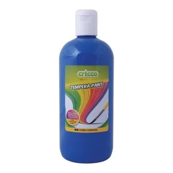 Set školních potřeb Farba tempera 500ml ciemna niebieska CRICCO