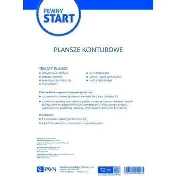 Pewny start. Plansze konturowe - opracowanie zbiorowe