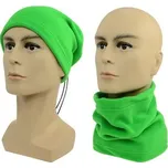 Multifunkční šátek 2v1 Fleece, zelený