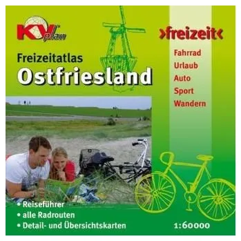 KVplan Freizeit Ostfriesland Freizeitatlas