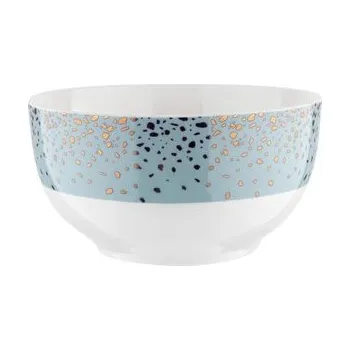 Dětská kuchyňka ŠALÁTOVÁ MISA SPOTS BLUE 13CM NBC