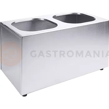 Gastro oděv Nerezový dávkovač omáček,bez vložky a pumpičky, 360x200x215 mm | CONTACTO, 1325/835