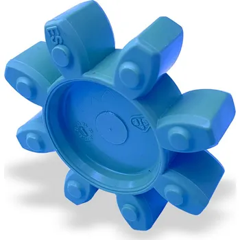 Hřídelová spojka TRASCO ES 38/45 (AES38/45B) - pružný element (80 Shore A, modrý, polyuretan)