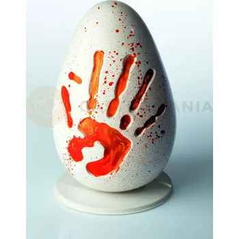 Čokoládová tyčinka Forma na čokoládu - vejce a dlaň, 130x205 mm, 380 g - KT156 | PAVONI, Hello