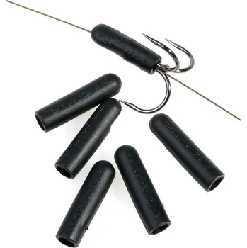 Signalizace záběru Krytky na háčky Prowla Treble Sleeves černé, 30ks Velikost: 6