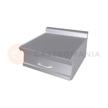 Blok Neutrální pracovní plocha se zásuvkou 600x600x280 mm | RM GASTRO, PLT 66