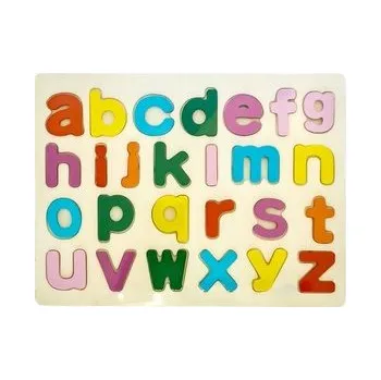 Dřevěná hračka Alfabet drewniany Małe litery