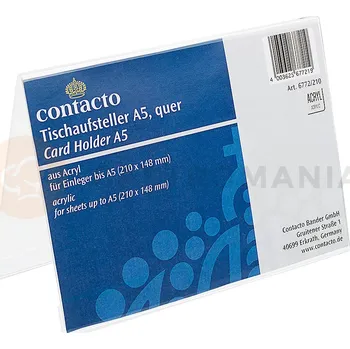 Servírovací stolek Podstavec na menu s rozměrem A5 | CONTACTO, 6772/210