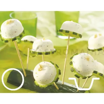 Potravinová fólie Silikonová forma GN1/2, kolo 36 mm | CONTACTO, 6686/036