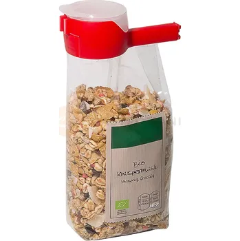 Nádoba na led Klip na lahve s víčkem, délka 140 mm, červený | CONTACTO, 7555/149