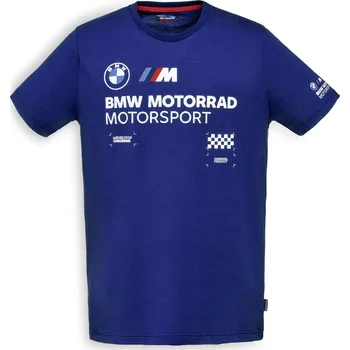 Pánské tričko BMW Motorrad Pánské triko BMW M Motorsport - modré Velikost: M