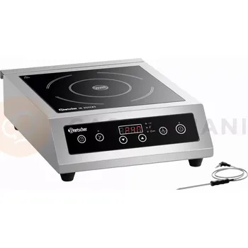 Barová židle Nastavitelný indukční sporák 240 mm, 3,5 kW, 230 V, 340x430x120 mm | BARTSCHER, IK 35TCKTF
