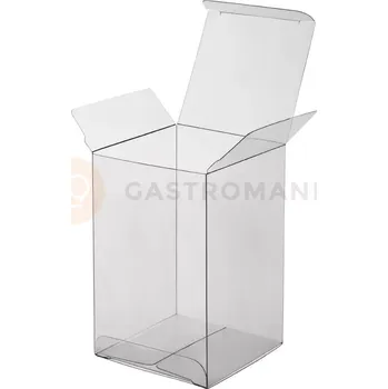 Čokoládová tyčinka Sada obalů na dezerty 3D - 162x131x206 mm, 20 ks | PAVONI, KS26