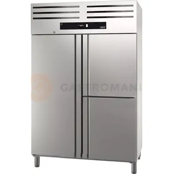 Lednice Chladící skříň 1400 l GN 2/1, třídveřová, 1318x842x2040 mm, Green Line | ASBER, GCPZ-1403