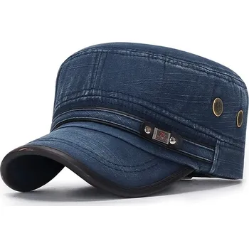 Kšiltovka Vintage stylová kšiltovka - Modrá