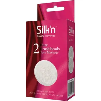 Elektrický čistič pleti Silk'n náhradní silikonové kartáče pro čisticí přístroj na obličej Pure