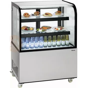 Chladící vitrína 270 l, LED osvětlení, 905x690x1210 mm | BARTSCHER, KV 270L