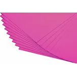 Barevné papíry tmavě růžové - 20 listů A4 - 130g