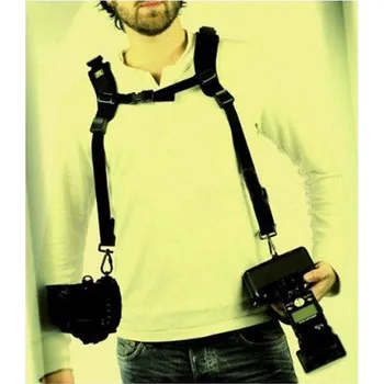 Popruh k fotoaparátu a kameře Popruh na dva fotoaparáty nebo na fotoaparát a příslušenství