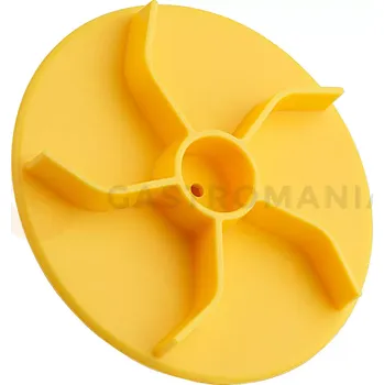 Výroba svíčky Razítko, značka na chléb ze žlutého plastu o průměru 80 mm | CONTACTO, 4085/085