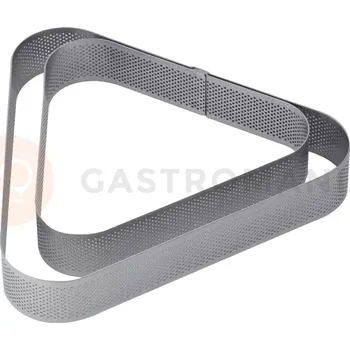 Kuchyňská sůl Cukrářská perforovaná forma na dorty - trojúhelník - 16x17,5x3,5 cm | PAVONI, XF18