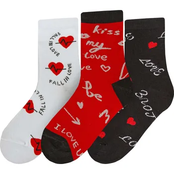 Dámské ponožky DARRÉ Dámské ponožky vysoké Fall in love Velikost: 38 - 41