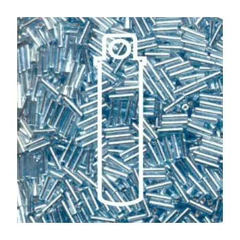 Korálek MIYUKI Bugle Bead 6mm - č. B457