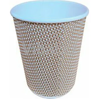 Jednorázové nádobí VIBAL Kelímek papírový Termo Wrap na teplý nápoj 120 ml, 50 ks