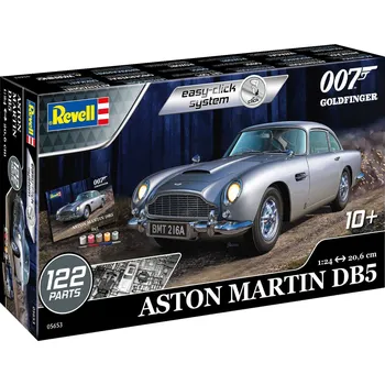 Plastikový model EasyClick ModelSet James Bond 05653 - Goldfinger Aston Martin DB5 (1:24)