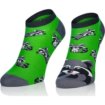 Dámské ponožky Veselé kotníkové ponožky Intenso Lemur Velikost ponožek: 41-43