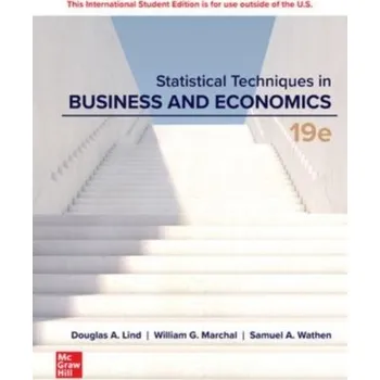Populárně naučná literatura pro dospělé ISE Statistical Techniques in Business and Economics - Lind, Douglas A.