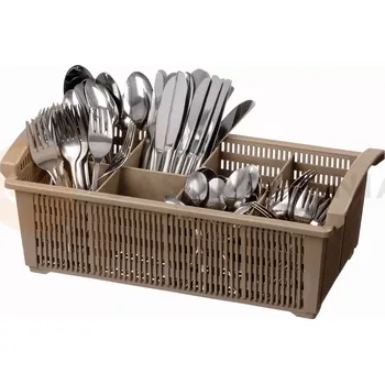 Čistič myček Koš na příbory, 8 přihrádek, 430x210x155 mm | BARTSCHER, 5305