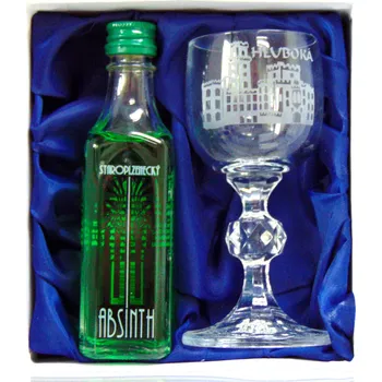 Dárkový potravinový koš Absinth dárkový set Hluboká