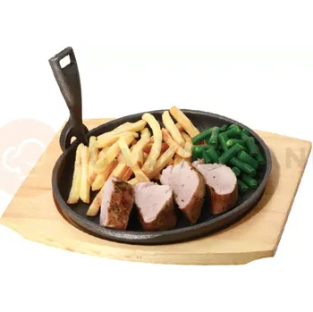 Servírovací stolek Servírovací pánev s prkénkem, 270x220 mm | GASTRO-TIP, 3410206