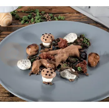 Kuchyňská sůl Silikonová forma na předkrmy, 6x větvička, 120x69x18 mm, 32 ml, 300x175 mm - GG023S | PAVONI, Tree