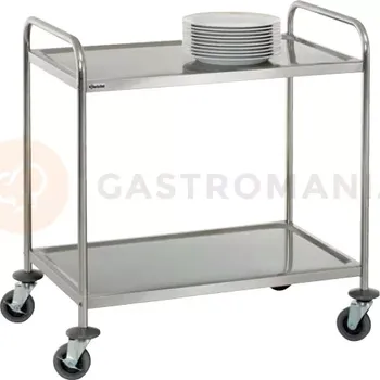 Servírovací stolek Vozík servírovací/transportní TS 200 se 2 policemi | BARTSCHER, A300062