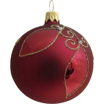 Vánoční ozdoba Vánoční koule 6 cm - 3984