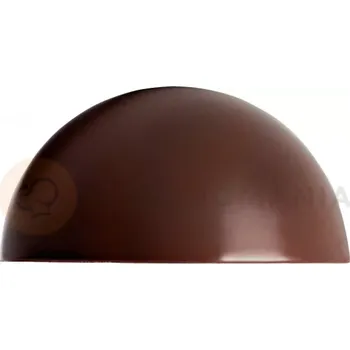 Čokoládová tyčinka Půlkulaté kousky z hořké čokolády ø 65 mm, 28 ks | MONA LISA, CHD-CM-21428E0-999